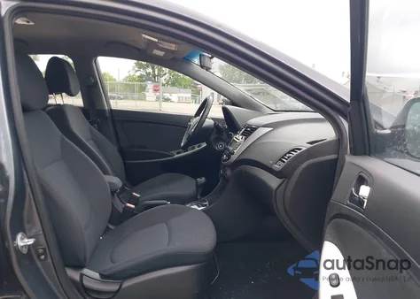 2012 Hyundai Accent Se z USA, uszkodzony, nr VIN KMHCU5AE3CU006411